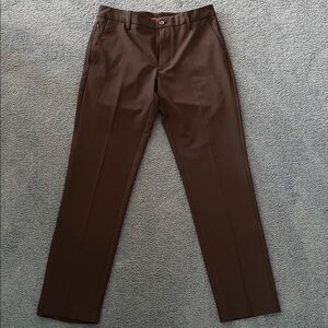 Van Heusen Men’s Black Slim Fit Dress Pants